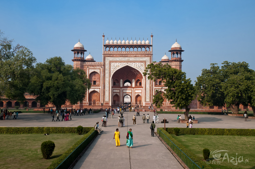 Główna brama do Taj Mahal